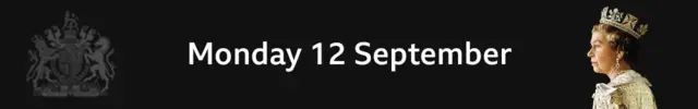 Monday 12 September
