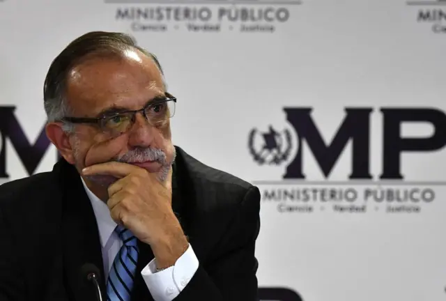 El titular de la Comisión Internacional contra la Impunidad en Guatemala (Cicig), Iván Velásquez.