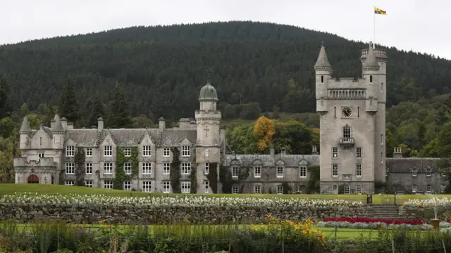 Замкок Балморал в Шотландии