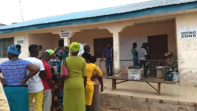 Awọn eeyan to n dibo