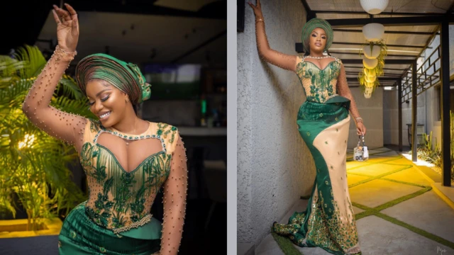 Rita Dominic: Fidelis Anosike and Rita Dominic traditional marriage- See fotos of how celebs turn up