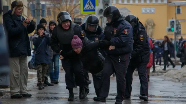 задержания в Петербурге