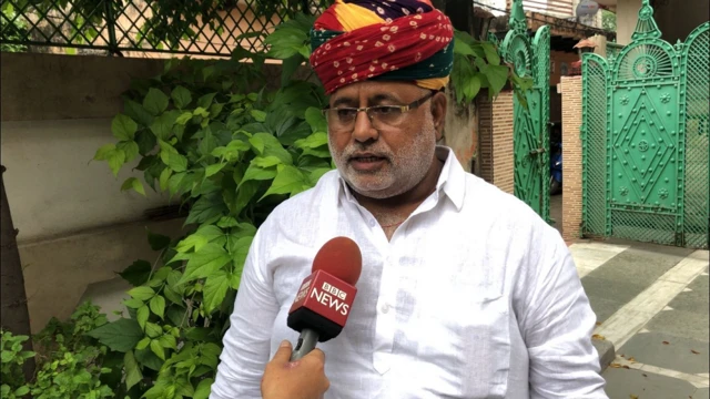 अखिल भारतीय वीर गुर्जर महासभा के संस्थापक नरेंद्र गुर्जर