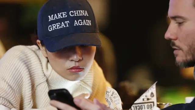 Semboyan kampanye Trump mendapat gema di Cina.