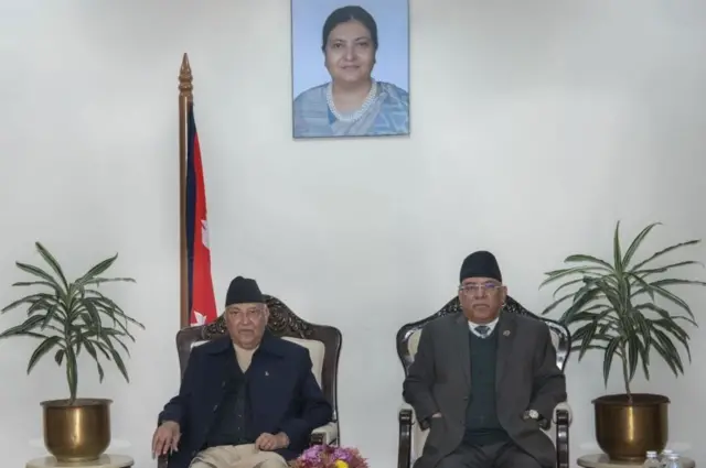 ओली र प्रचण्ड