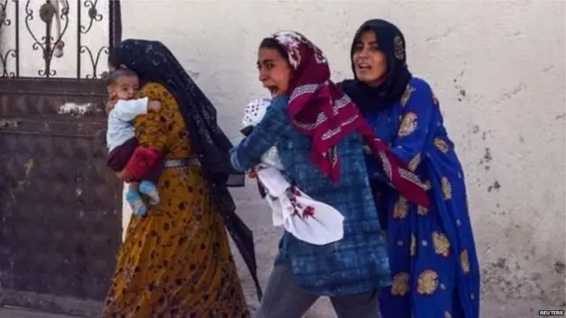 उत्तरी सीरिया में शरणार्थी