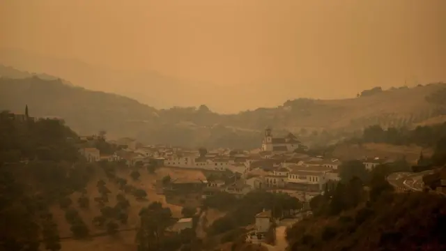 Оранжевое небо