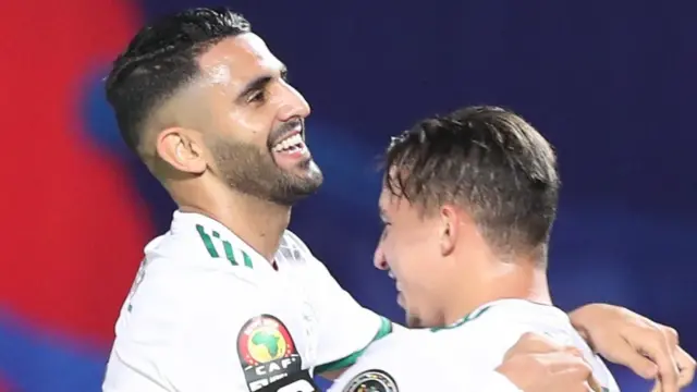 Winga wa Manchester City na Algeria Riyad Mahrez
