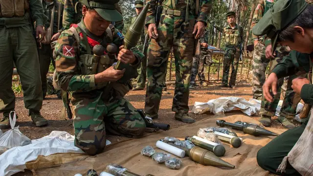 အောက်တိုဘာ ၉ ရက်နေ့က TNLA ဘက်က စစ်ကားကို RPG နဲ့ ပစ်ပြီး တိုက်ပွဲဖော်ခဲ့