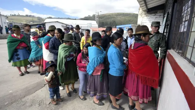 Eleitores do referendo