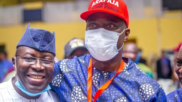 Aworan Seyi Makinde ati Taofeek Arapaja