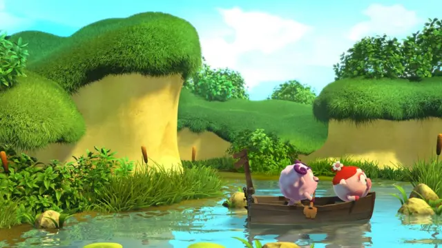 Кадр из фильма о смешариках