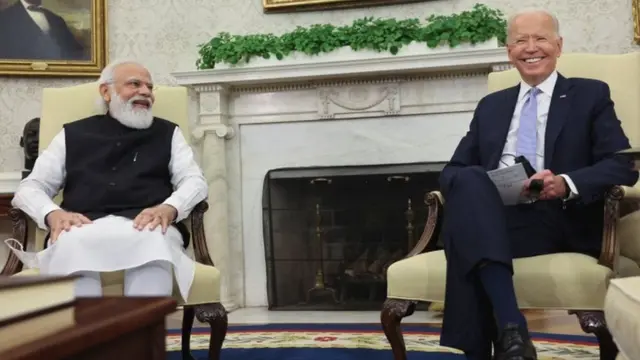 વડા પ્રધાન મોદી અને જો બાઇડન