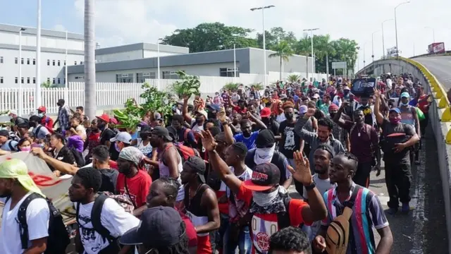Caravana de migrantes
