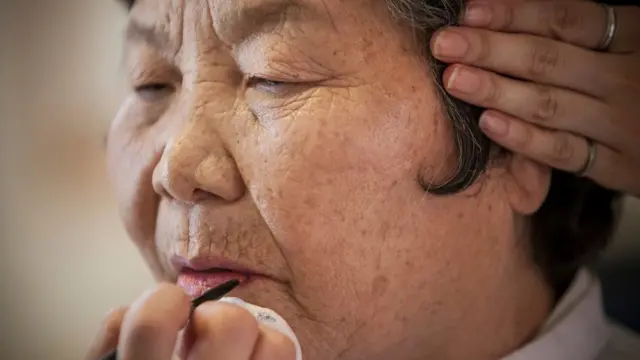 Một phụ nữ Hàn Quốc