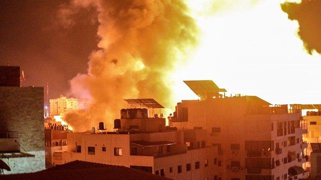 Ataques en Gaza