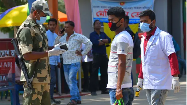 ভারতের সাথে সীমান্ত