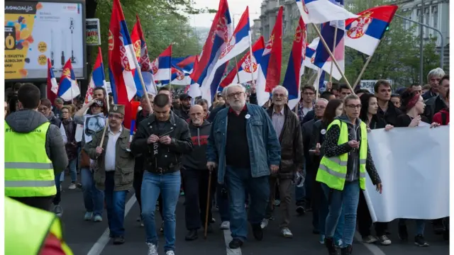 Protesti, Beograd 2019.