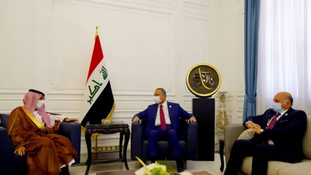 وزير خارجية السعودية في بغداد