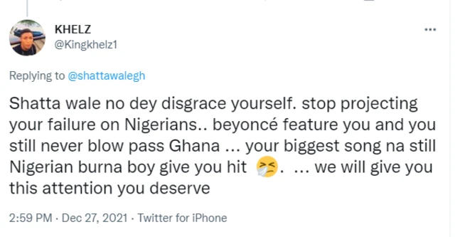 Shatta Wale: IK Ogbonna, DJ Big N and odas drag Shatta Wale for insulting Nigerian artist