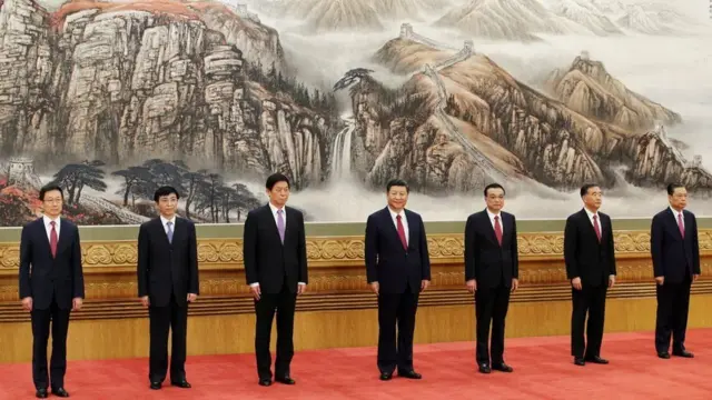 Guddiga sare ee talada Shiinuhu ka go'do waxaa hoggaaminaya madaxweyne Xi Jinping