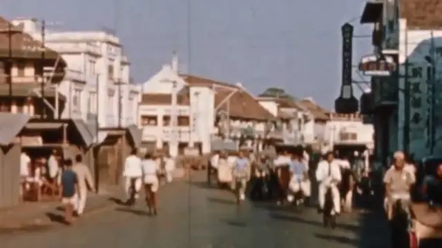 Pemandangan kawasan Pancoran, Jakarta pada 1941.