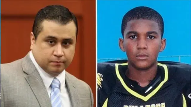 齐默尔曼（左）和马丁的住处在同一个小区