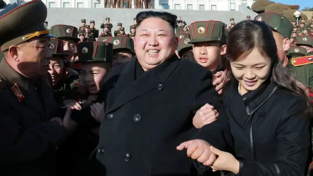 คิม จอง อึนและภริยา