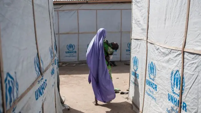 United Nations IDP camp for Maiduguri