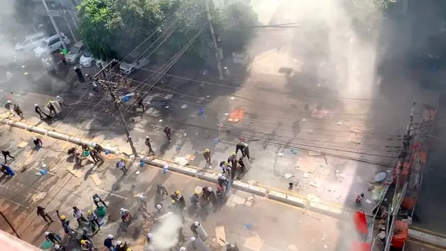 म्यांमार में स्थिति तनावपूर्ण