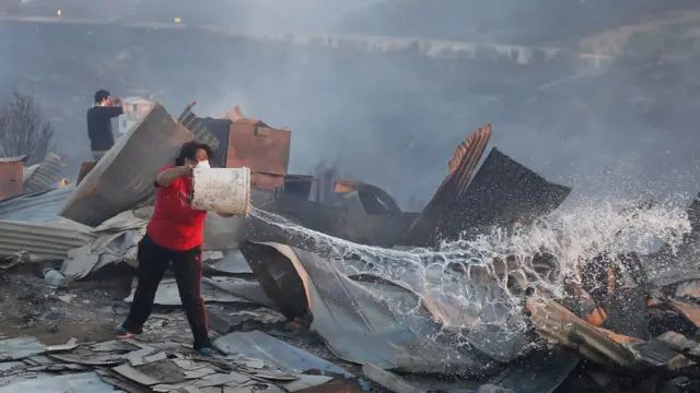 Incendio en Valparaíso
