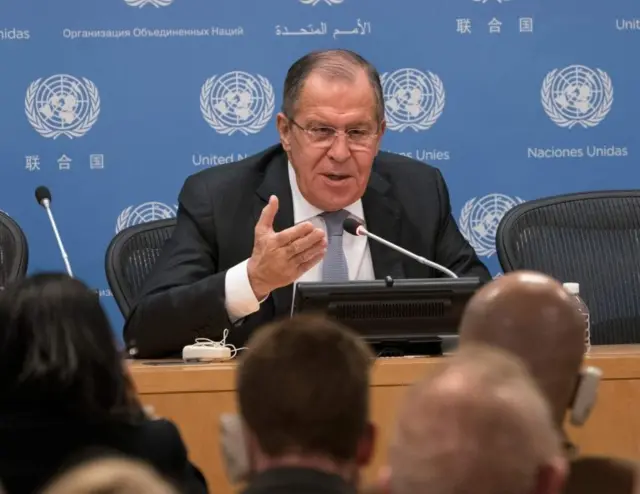 Rusya Dışişleri Bakanı Sergey Lavrov