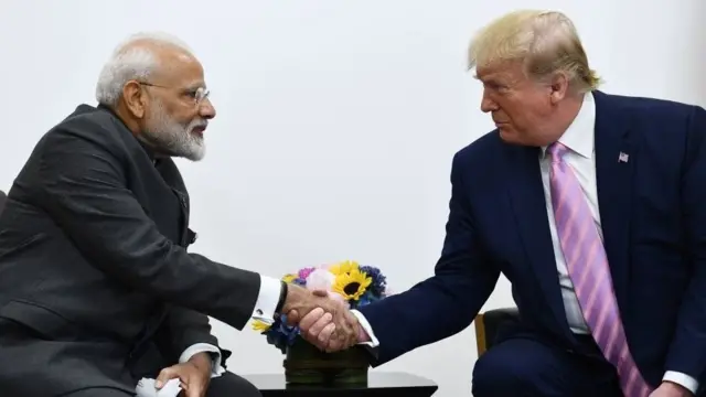 டிரம்ப் - நரேந்திர மோதி தொலைபேசி உரையாடல்