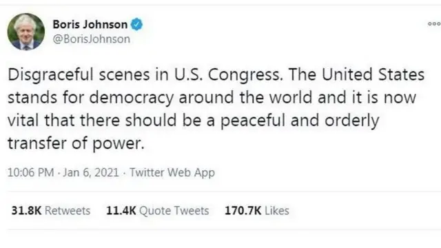 Olootu ijọba orilẹ-ede UK, Boris Johnson