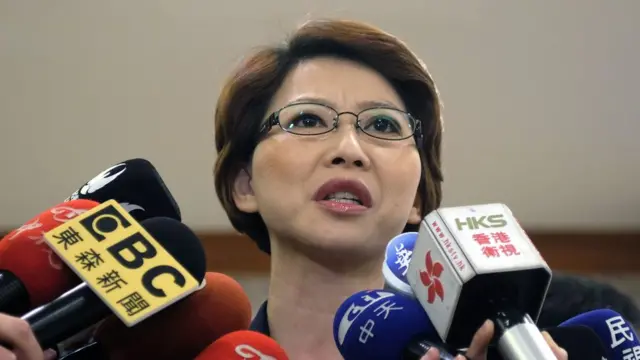 Photo of Chen Ting-fei, a lawmaker from the DPP