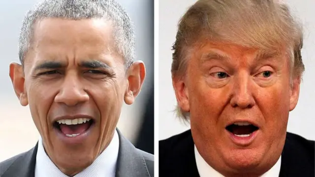 ओबामा और ट्रंप