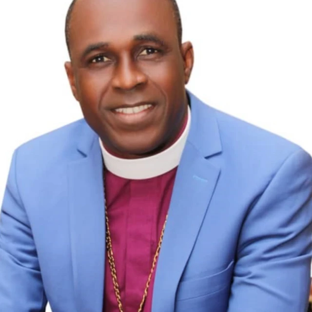 Quote card. Bishop Aloysius Agbo: "Beliefs that we already accepted as superstitious are now coming back as real truths because of what we watch on Africa Magic"