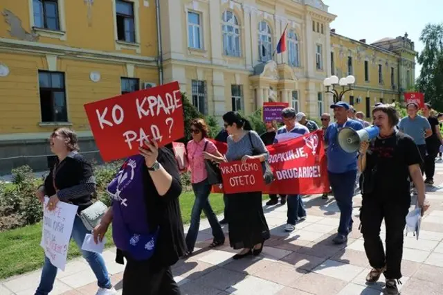 Protest u Prokuplju, 26. april 2018