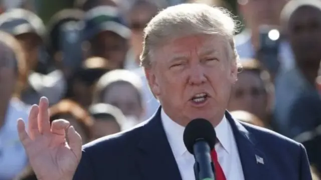 रिपब्लिकन पार्टी के उम्मीदवार डोनल्ड ट्रंप