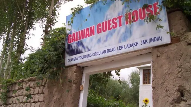 লাদাখের রাজধানী লেহ-তে 'গালওয়ান গেস্ট হাউস'