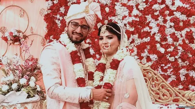 आरव गुप्ता ने बताया कि उन्हें अपनी दुल्हन प्रिया अग्रवाल की ऐसी इंट्री का बिल्कुल भी अंदाज़ा नहीं था.