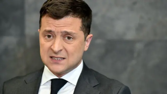 ইউক্রেনের প্রেসিডেন্ট ভ্লোদোমির জেলেনস্কি