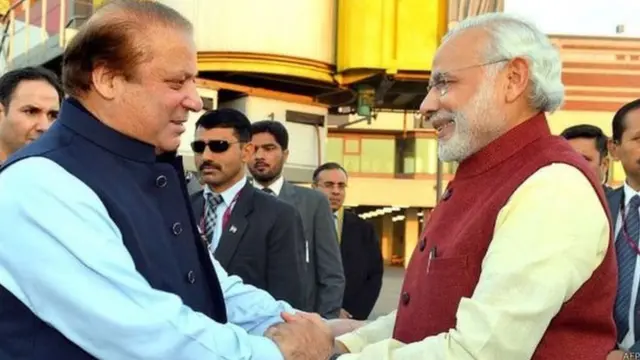 नवाज़ शरीफ़, नरेंद्र मोदी