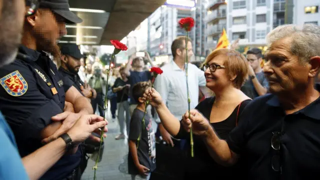 Акция в Валенсии