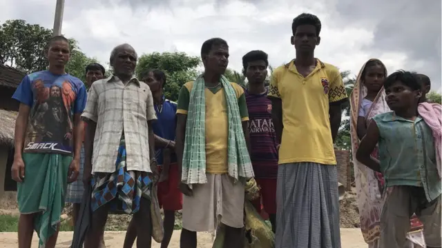 सिमड़ा गांव के लोग