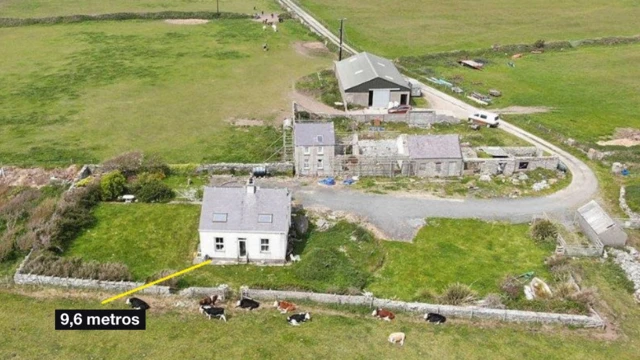 Casa de Gerald Corrigan, vista aérea