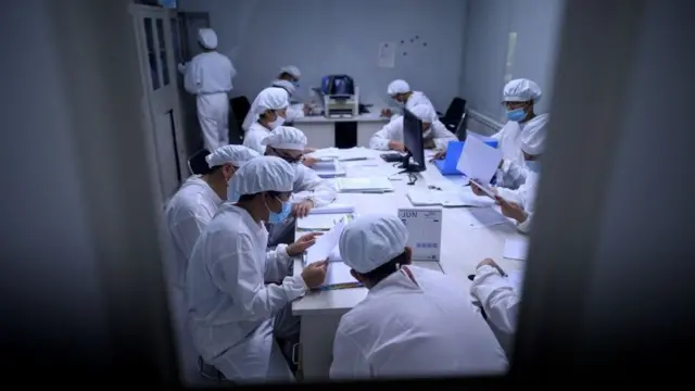 Лаборатория компании Biopharma в Китае