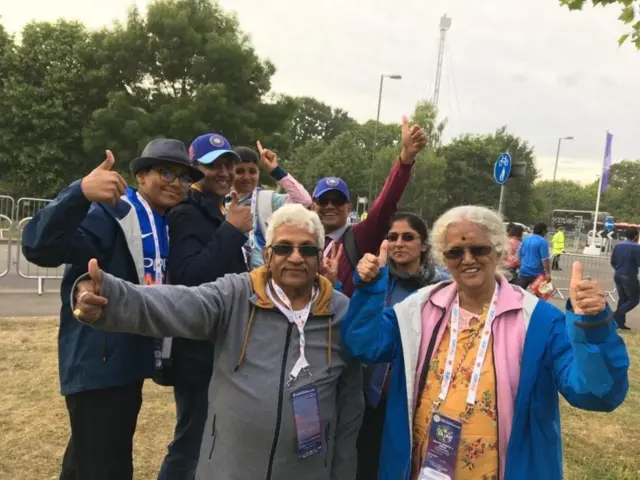 ભારતીય પ્રશંસકો