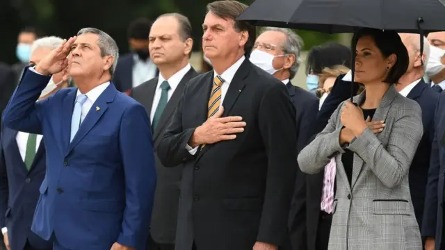 Braga Netto e Bolsonaro