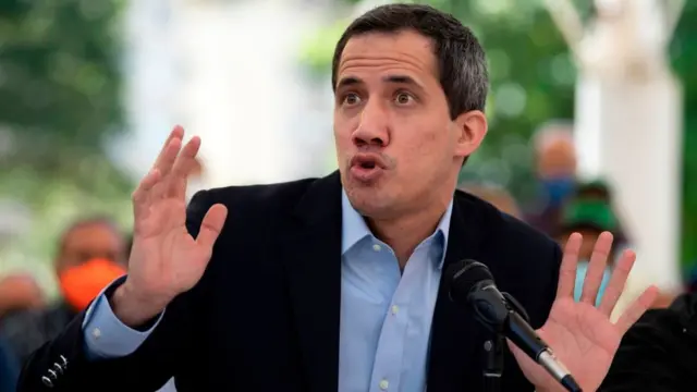 Лидер венесуэльской оппозиции Хуан Гуайдо